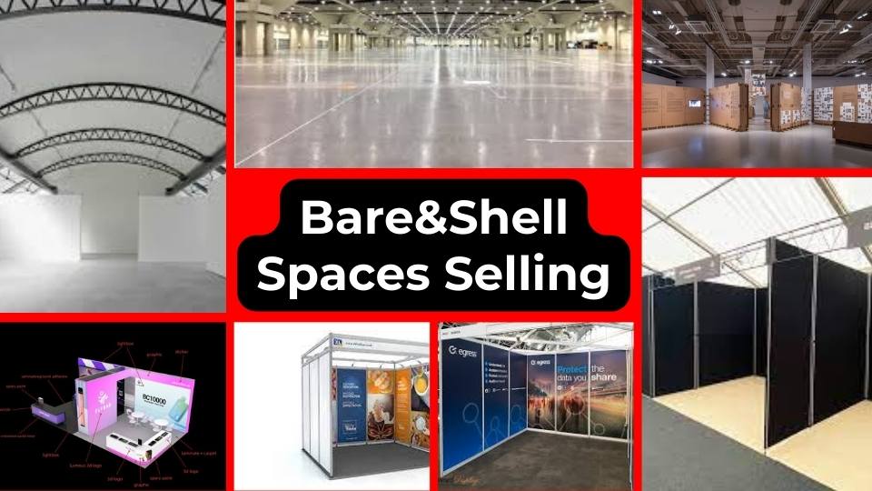 Your Global Partner for Selling Exhibition Raw and Shell Scheme Spaces Worldwide